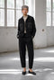 Garda punto Milano hoodie jacket | Nero