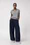 Harlow cotton fancy pants | Navy