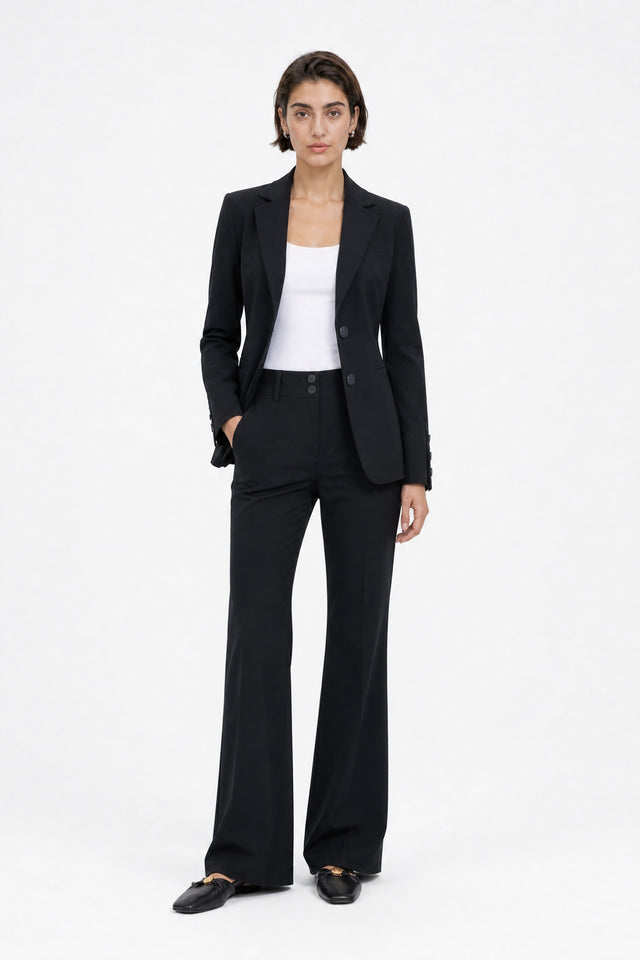 Blazer Roma Easy Wear Technical Jersey | Black