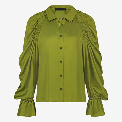 Mima Blouse | Oliva green