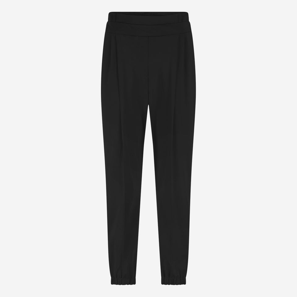 Lori stretch technical jersey pants | Black