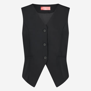 Lola Vest Technical Jersey | Black