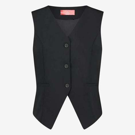 Lola Vest Technical Jersey | Black