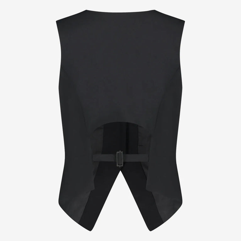 Lola Vest Technical Jersey | Black