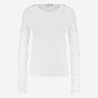 Carlina Top Technical Jersey | White