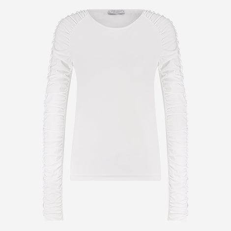 Carlina Top Technical Jersey | White