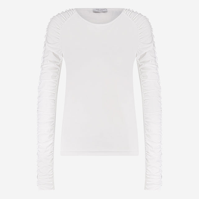Carlina Top Technical Jersey | White