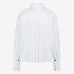 Avine Blouse Technical Jersey | White