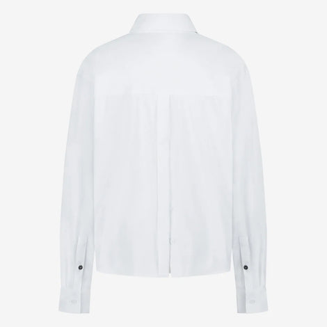 Avine Blouse Technical Jersey | White