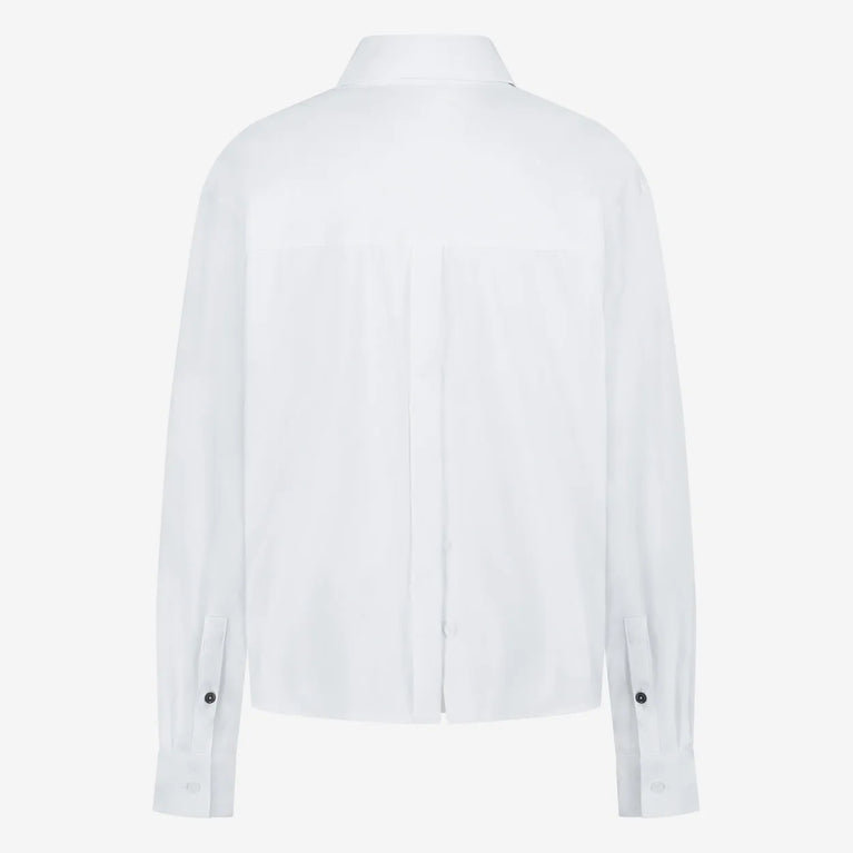 Avine Blouse Technical Jersey | White