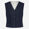 Kay strech technical jersey vest | Blue