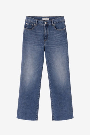 Saige ankle leg Kyoto jeans | Flu Blue