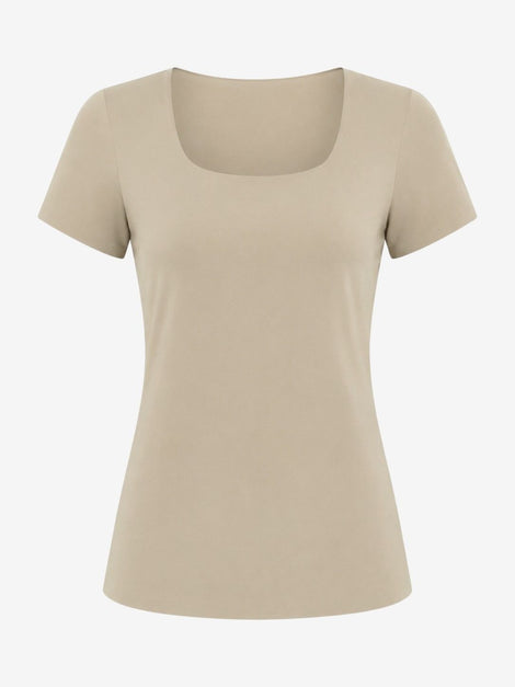 T shirt Sara Easy Wear Technical Jersey | Sand