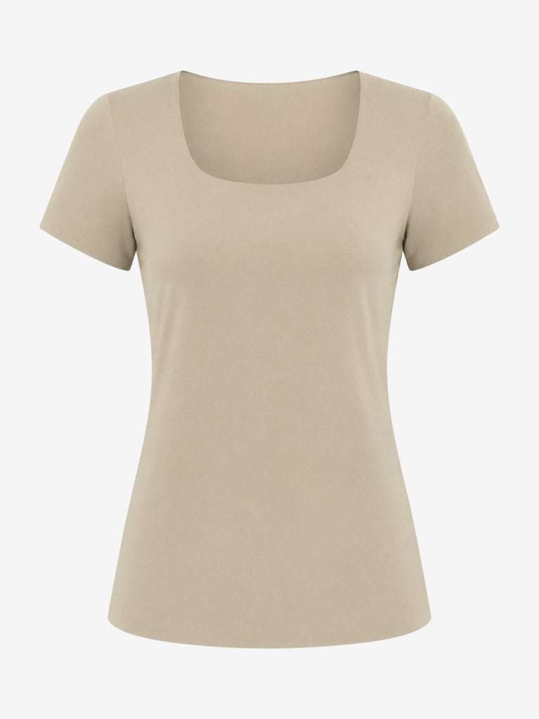 T shirt Sara Easy Wear Technical Jersey | Sand