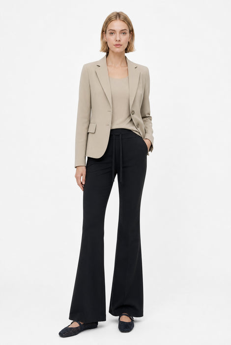 Atina Blazer Technical Jersey | Sand