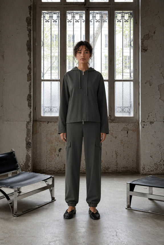 Simona jacket technical jersey | Army
