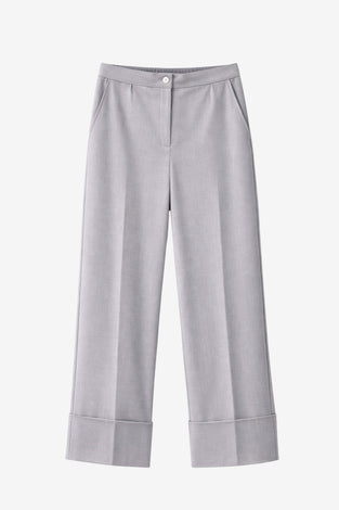 Sirmione viscose flair pants | Grigio