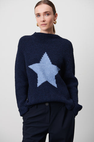 Gwendolen Pullover | Blue