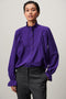 Roberta Blouse Technical Jersey | Purple