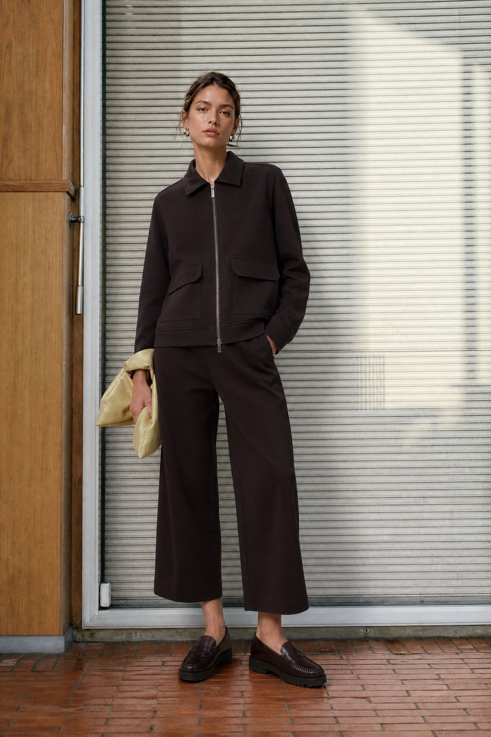 Torbole punto Milano zipper jacket | Moro