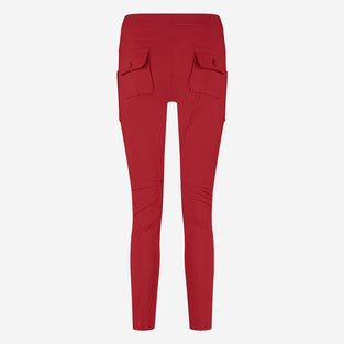 Doris Pants Technical Jersey | Red