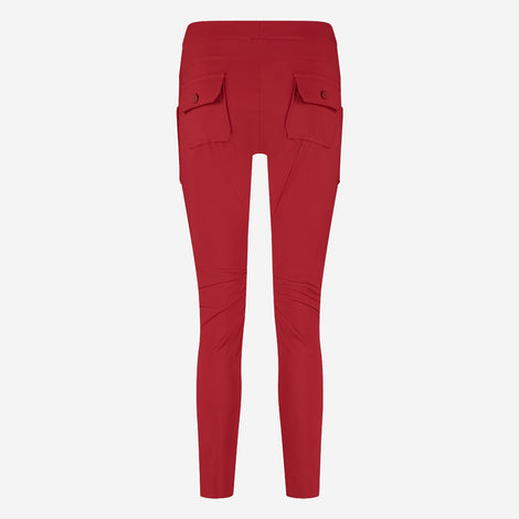 Doris Pants Technical Jersey | Red