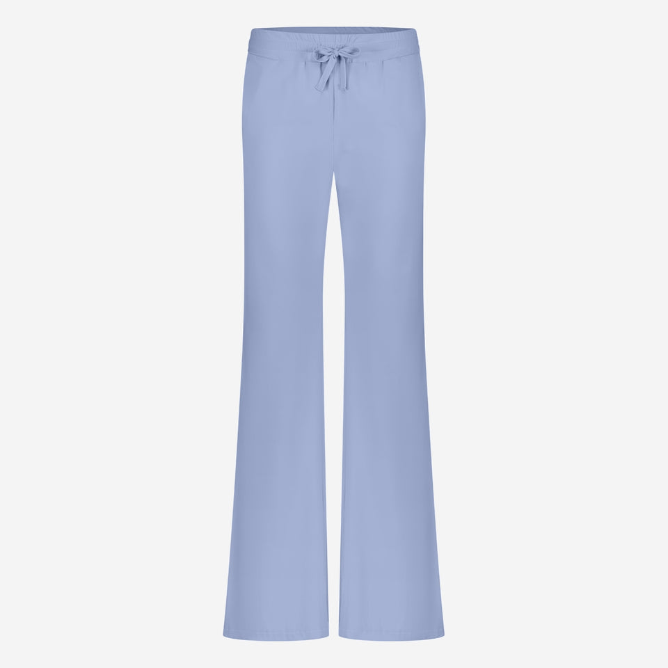 Carola structure technical jersey pants | Mid Blue