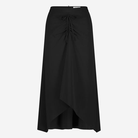 Tine Skirt Technical Jersey | Black