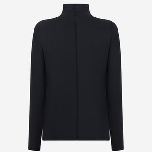 Zara Top Technical Jersey | Black