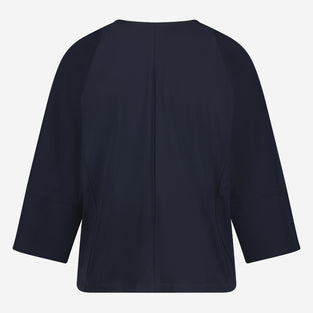 Stami Blouse Technical Jersey | Blue