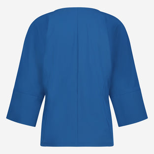 Stami Blouse Technical Jersey | Light blue