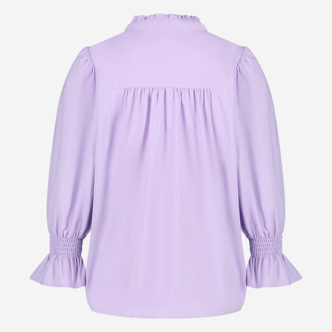 Olivia Blouse Technical Jersey | Lila