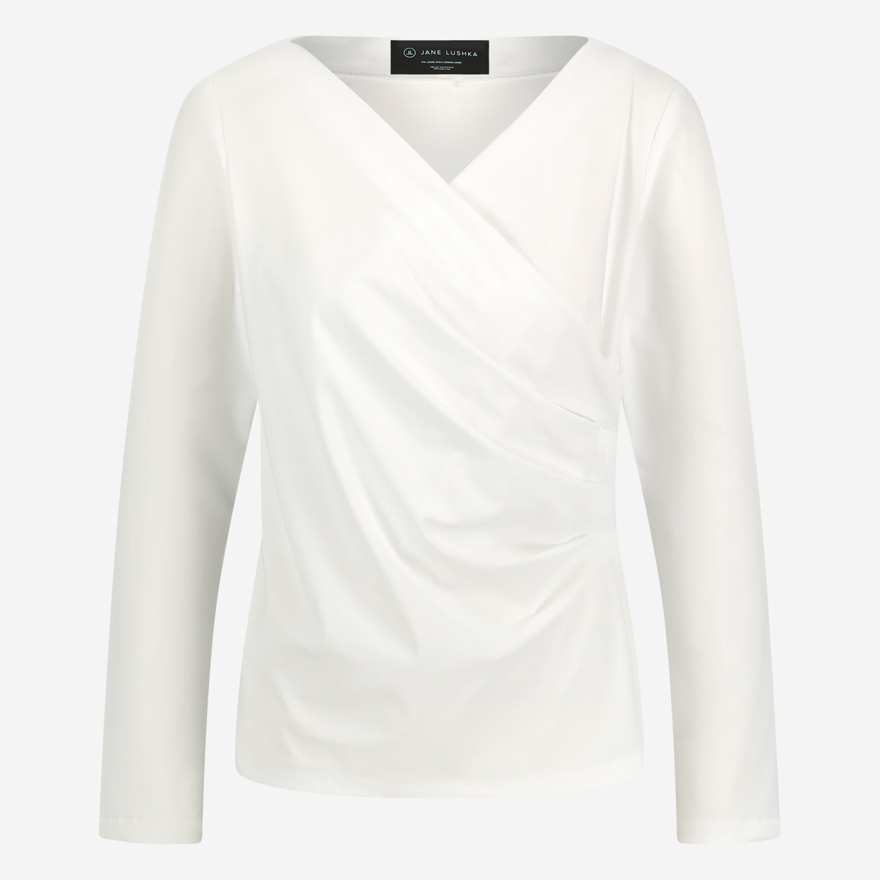 Alise Blouse Technical Jersey | White