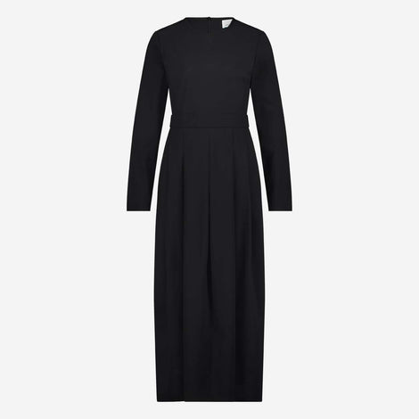 Jackie Dress/LS Technical Jersey | Black