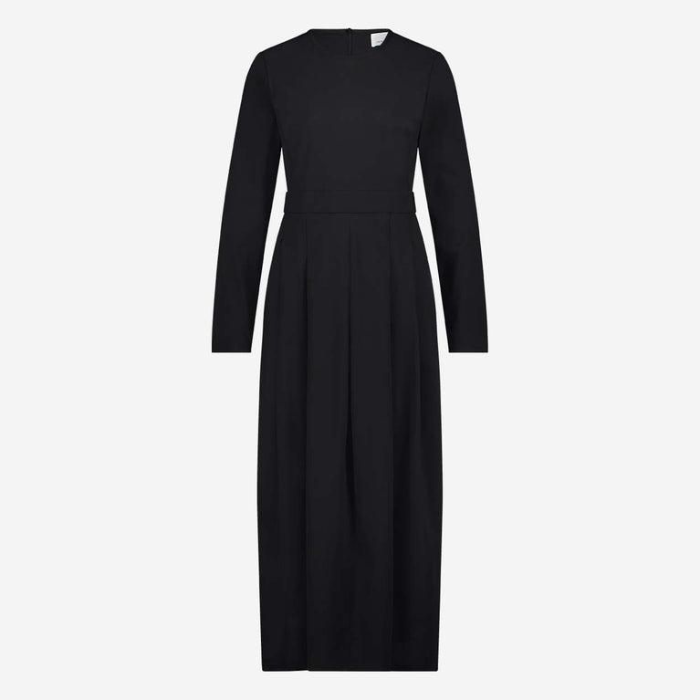 Jackie Dress/LS Technical Jersey | Black