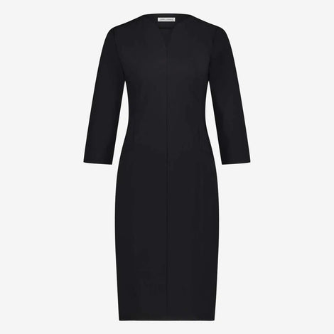 Martina Dress Technical Jersey | Black