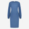 Silke Dress Technical Jersey | Mid Blue