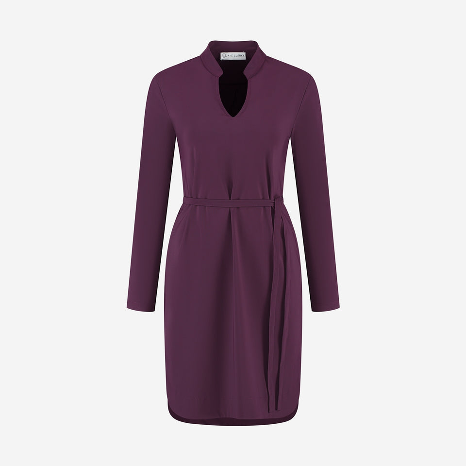 Gerrie dress technical jersey | Cherry
