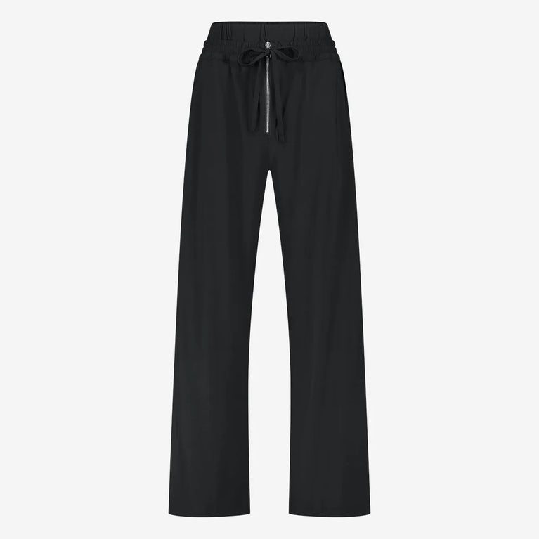 Beril strech technical jersey pants | Black