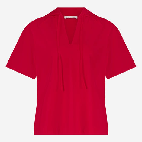 Evi blouse technical jersey | Red