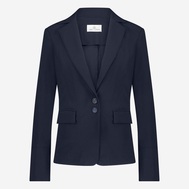 Amsterdam structure tech jersey blazer | Blue