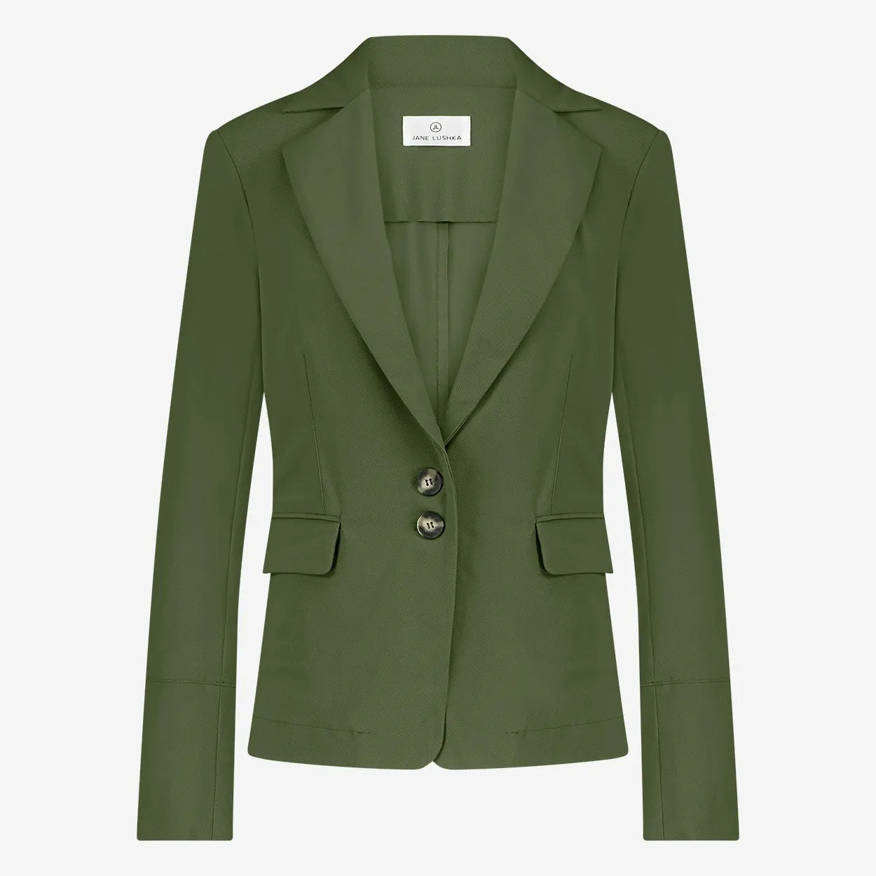 Amsterdam structure tech jersey blazer | Oliva green