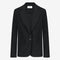 Amsterdam structure tech jersey blazer | Black