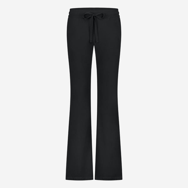 Carola structure technical jersey pants | Black