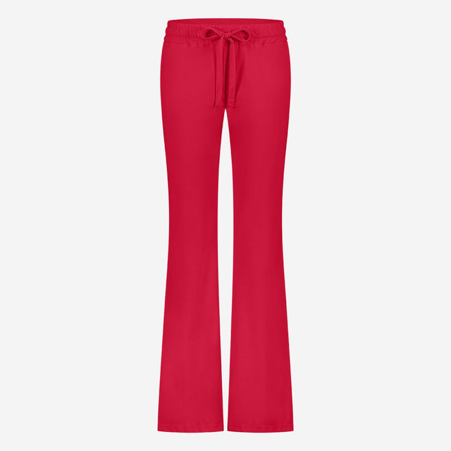 Carola structure technical jersey pants | Red