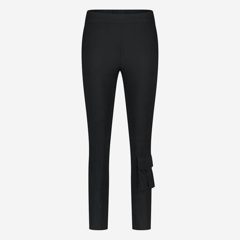 FreyN structure technical jersey pants | Black