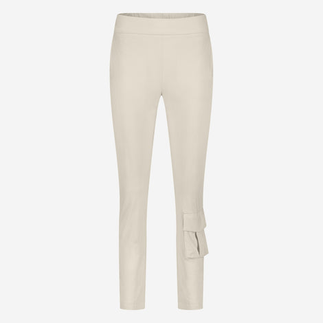 FreyN structure technical jersey pants | Light Sand