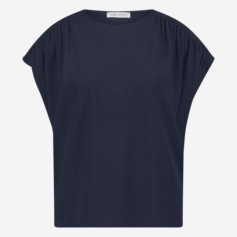 Britta structure technical jersey top | Blue