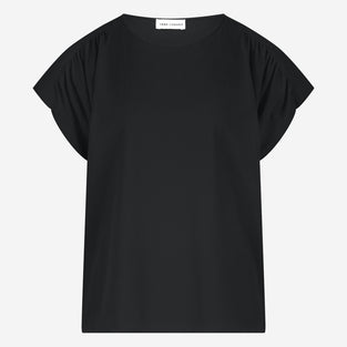 Britta structure technical jersey top | Black