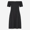 Goldie dress technical jersey | Black